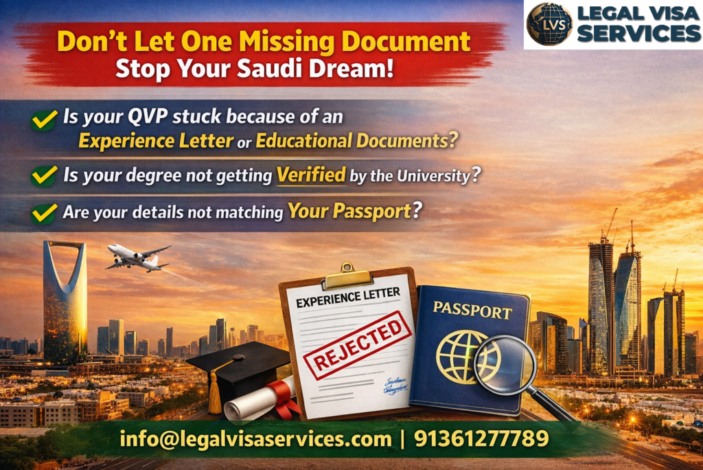 QVP, SCE, SACA/MOSADAQA - Legalvisaservices
